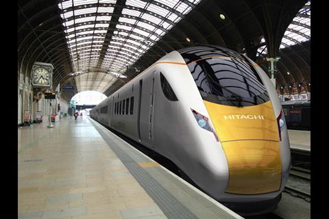 Hitachi is supplying the UK's next generation of inter-city trains under the Intercity Express Programme.